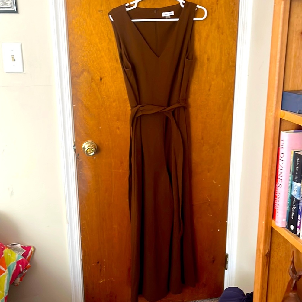 Calvin Klein V-neck jumpsuit